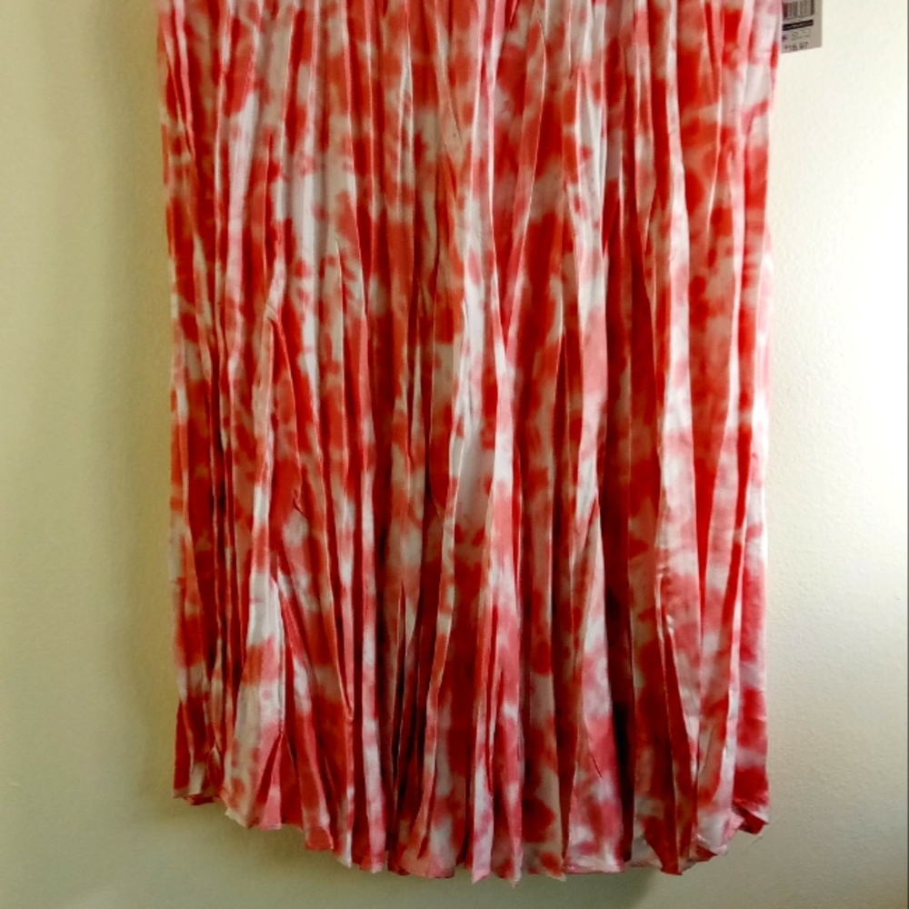 Time n tru XXL elastic waist skirt calf length lig